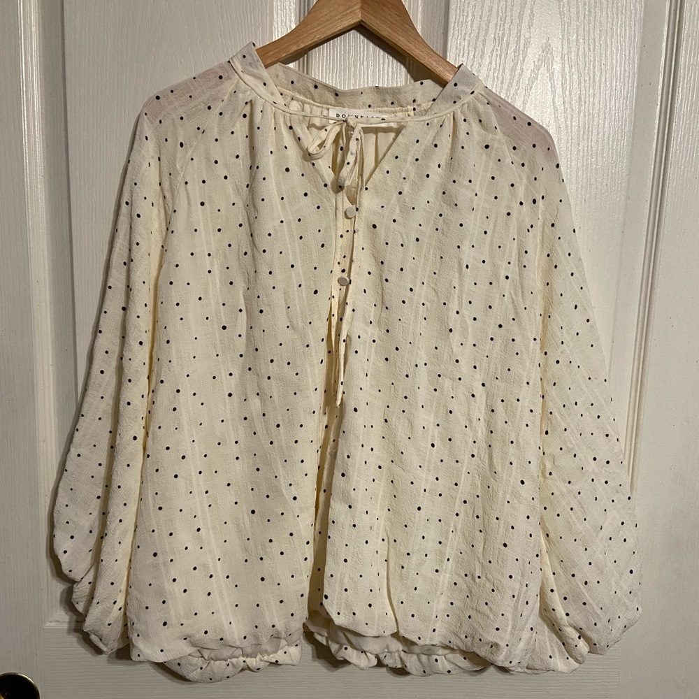 Polka Dotted Blouse